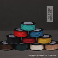 Core-Spun Cotton Cord for Beading and Jewelry Making, Non-Elastic, Wear-Resistant