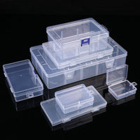 Clear Plastic Storage Box for Small Items, Tools, Samples, and Stationery