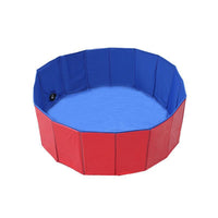 Foldable Pet Swimming Pool and Bathtub for Dogs and Cats, Portable Bathing Tub for Large Breeds