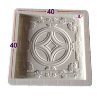 Concrete Paving Mold for Garden Yard and Ancient Building Floor Tiles, Non-slip DIY Path Maker