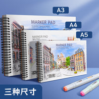 Thickened Sketchbook for Drawing, Opaque Quick-Sketch Art Book for Students and Kids
