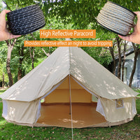 6mm x 50m Reflective Guy Rope for Tents and Tarps, Windproof Camping Clothesline