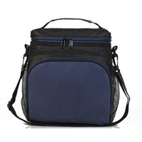 Leakproof Insulated Lunch Cooler Bag for Adults, Polyester Oxford Cloth Waterproof Outdoor Picnic Food Storage