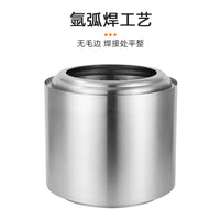 304 Stainless Steel Detachable Wood Burning Stove for Outdoor Camping & Bonfires, 50cm