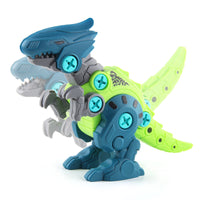 Dinosaur Building Blocks Set with Electric Drill and Screwdriver for Boys