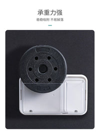 Magnetic Wall-Mounted Mask Storage Box for Entryway and Refrigerator