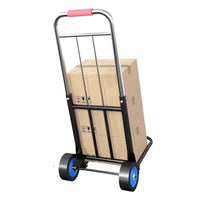 Foldable Portable Hand Truck for Shopping, Luggage, and Cargo