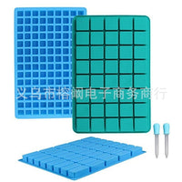 Silicone Ice Cube Tray for Summer DIY Ice Making - 4 to 40 Cavities Square and Rectangular Molds