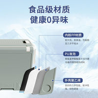 32L Outdoor Camping Portable Folding Table Chair Cooler Box Car Picnic Food Grade Refrigerated Ice Chest