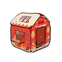Kids Play Tent Indoor Outdoor Playhouse for Boys Girls Foldable Camping Tent with Mat or Cart