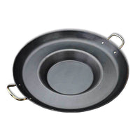Guizhou Style Thickened Non-stick Iron Griddle Pan for Frying and Hot Pot, Commercial/Home Use