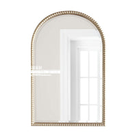 Arched Full-Length LED Mirror with Voice Control and Defog Function for Dressing Table or Wall Mount