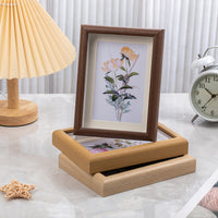 Hollow Shadow Box Picture Frame for Wall or Tabletop Display, Living Room Office Decor