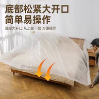 Elastic Dustproof Furniture Cover for Beds and Sofas, Thickened Moisture-Proof Protective Film