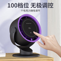 High-Speed USB Portable Desktop Air Circulator Fan with 100 Speeds
