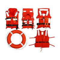 Marine Life Vest with CCS Certification, High Buoyancy 150N for Adults, Rescue and Work Life Jacket