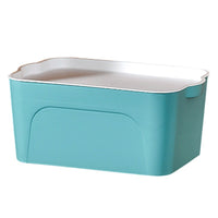Lidded Plastic Storage Box for Toys, Books, and Sundries - Medium Size