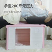 Outdoor Waterproof Pet House for Cats and Small Dogs