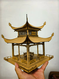 1:35 Aiwan Pavilion Paper Model Kit