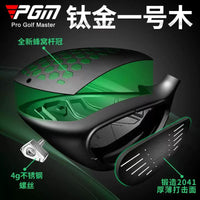 PGM Golf Club Set for Men - Intermediate Level, High Rebound Driver, Carbon Wedge, Complete Golf Equipment Package