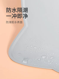 Pet Feeding Mat for Cats and Dogs, Large Silicone Waterproof Non-Slip Food Mat