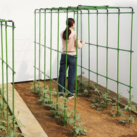 Outdoor Garden Trellis for Climbing Plants, Vegetables, and Fruits - Heavy Duty Galvanized Steel