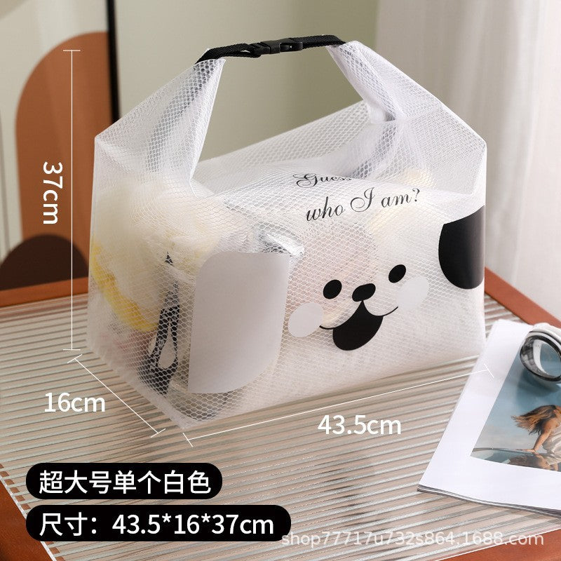 Waterproof EVA Cosmetic Toiletry Bag Portable Beach Swim Pouch Large Capacity