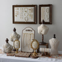 Jewelry Display Mannequin Bust for Necklaces, Earrings, and Bracelets