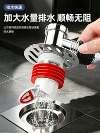 Washing Machine Drain Hose Splitter and Floor Drain Connector, 3-Way Adapter for Dual Appliance Drainage