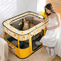 Pet Birthing Tent Enclosed Whelping Box for Cats and Dogs