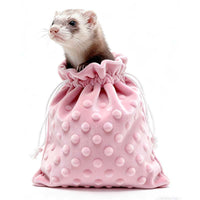 Small Pet Quick Dry Bathing Bag for Ferrets, Guinea Pigs, and Rats