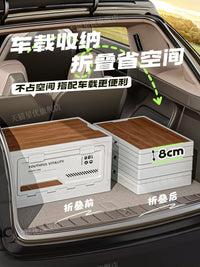 Large Foldable Outdoor Camping Storage Box Car Trunk Organizer Portable Picnic Container