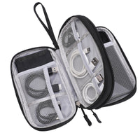 Travel Document Organizer Bag, Multi-functional Digital Storage Pouch, Passport Holder & Ticket Clip