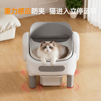 Smart Self-Cleaning Cat Litter Box with Odor Control and App Remote Control