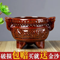 Ceramic Incense Burner for Worship and Home Decor