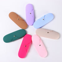 Silicone Makeup Brush Bag Portable Travel Cosmetic Organizer with Magnetic Closure