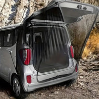 Car Trunk Screen Tent for RVs and Self-Driving Tours, Ventilated Tailgate Mosquito Net