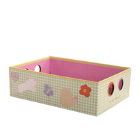Corrugated Cardboard Cat Scratcher Bed with Enclosed Den for Winter