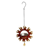 Sun Face/Flower Hanging Bird Feeder for Garden