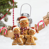 Christmas Gnome Santa Gingerbread Man Tree PVC Yard Garden Holiday Decoration Stakes
