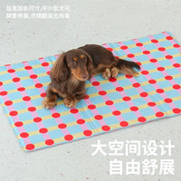 ZEZE Pet Cooling Mat for Cats and Dogs, Summer Ice Pad for Heat Relief