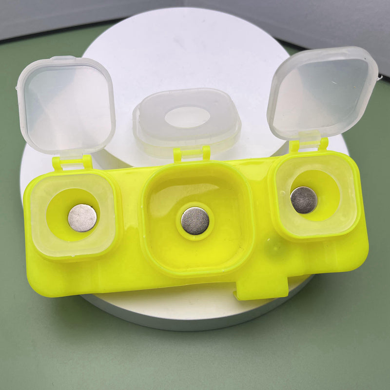 Fishing Bait Tray Sticky Powder Box for Winter Ice Fishing