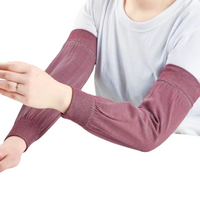Unisex UV Protection Arm Sleeves for Outdoor Activities and Work, Stretchy Cotton Sun Sleeves