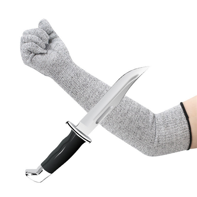 Cut-Resistant Arm Sleeves for Gardening, Fishing, and Butchering - Level 5 Protection