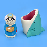 Zakka Ocean Series Shell Snail Cat Miniature Aquarium Scene Decor Resin Figurine Gift