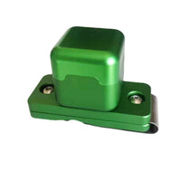 Aluminum Square Belt Buckle Style Billiard Cue Tip Shaper and Clamp Set