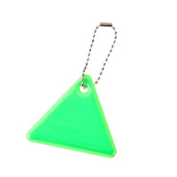 Triangular Reflective Safety Pendant for Backpacks and Cycling Gear