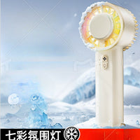 Mini Portable USB Handheld Desk Fan with Strong Airflow