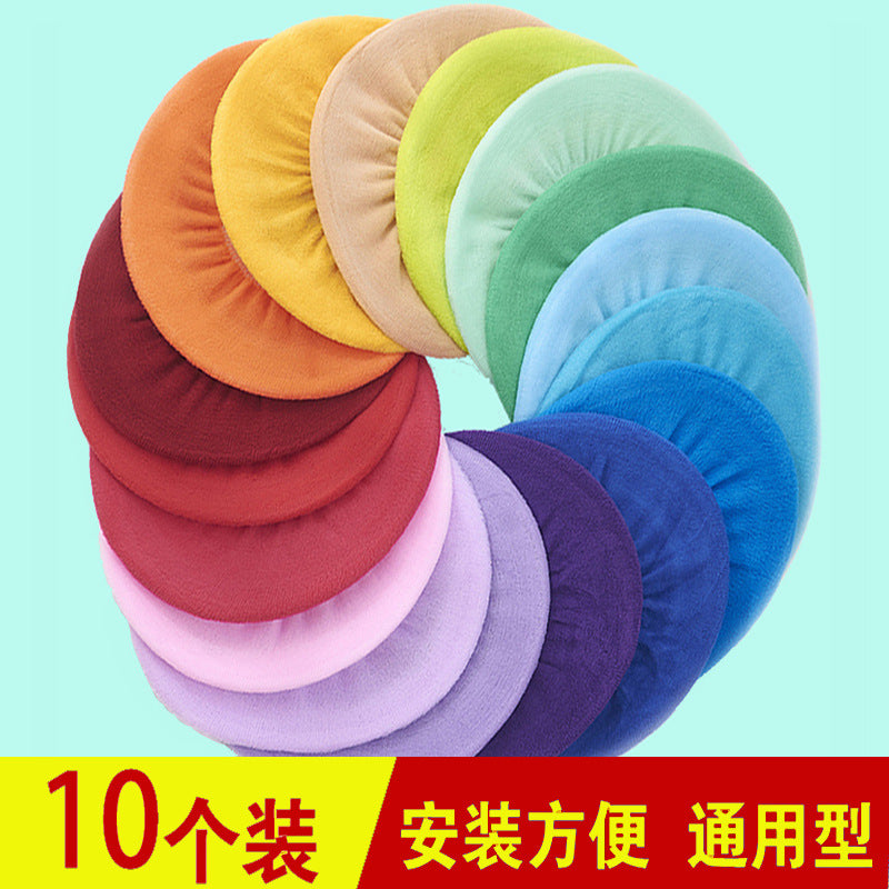 Reusable Plush O-Shaped Toilet Seat Cover for Travel and Postpartum Use