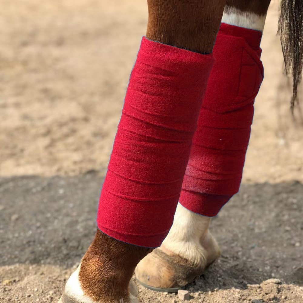 Horse Leg Boots for Impact Protection and Injury Prevention, Equestrian Leg Wraps for Outdoor Riding